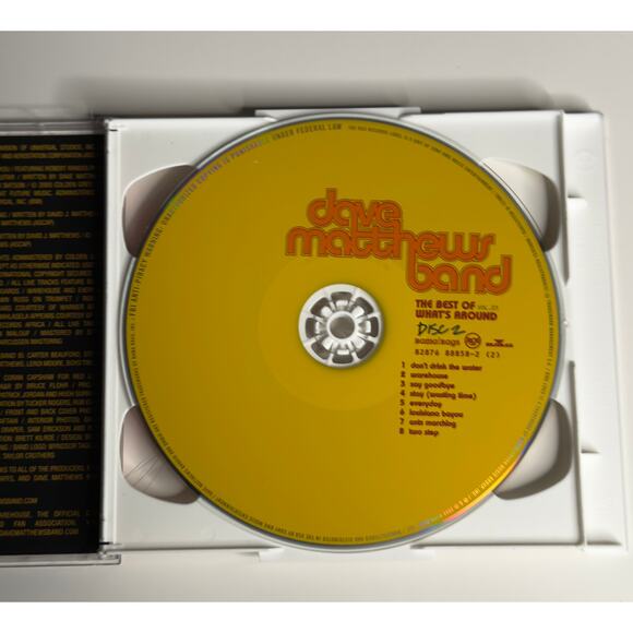 Dave Matthews Band – The Best of What’s Around Vol.1 (2 CD) Greatest Hits & Live - Picture 5 of 8